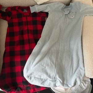 Set of Baby Sleep Sacks size 3-6 months